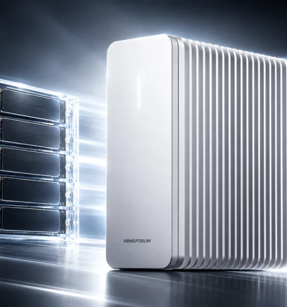 Minisforum S5 fanless all-flash NAS empty price